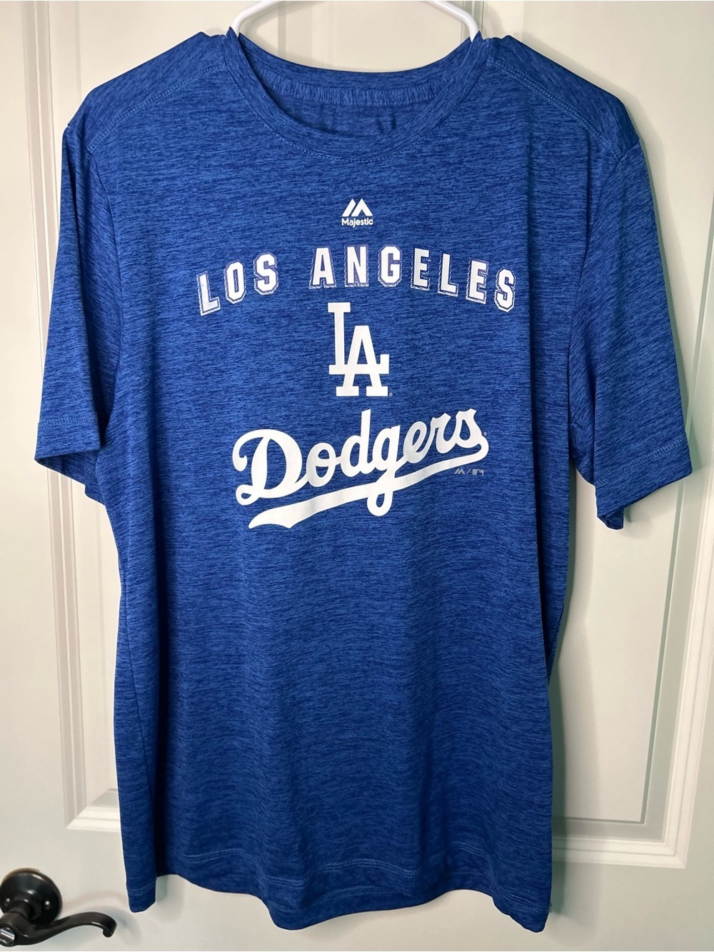 Majestic Los Angeles Dodgers Royal Heather Blue Short-Sleeve Tee